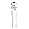 Just Taps Grosvenor Lever Black Edition Freestanding Bath Shower Mixer With Kit