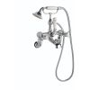 Just Taps Grosvenor Pinch Deck Mounted Bath Shower Mixer With Kit
