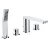 Just Taps Hugo 4 Hole Bath Shower Mixer With Kit