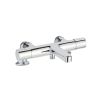 Just Taps Hugo Deck Mounted Thermostatic Bath Shower Mixer Without Kit-29657D/M