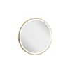 Crosswater Infinity 600mm Brushed Brass LED Mirror