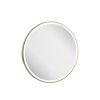 Crosswater Infinity 700mm Brushed Brass LED Mirror