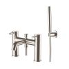Just Taps Inox Deck Mounted Bath Shower Mixer With Kit