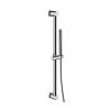 Just Taps Inox Slide Rail With Single Function Hand Shower And Hose, 600mm