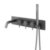 Abacus Iso Pro Thermo Concealed Bath Shower Mixer Anthracite