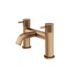 Abacus Iso Pro Deck Mounted Bath Filler Brushed Bronze