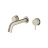 Abacus Iso Pro Concealed Basin Mixer Brushed Nickel