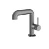 Abacus Iso Pro Mono Basin Mixer Side Handle Anthracite 