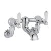 Just Taps Grosvenor Lever Chrome Wall Mounted Bath Filler