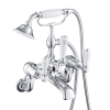 Just Taps Grosvenor Lever Chrome Wall Mounted Bath Shower Mixer