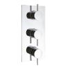 Crosswater Kai Lever Thermostatic Shower Valve - 2 Outlet 3 Control