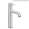 Crosswater Cucina Design Single Lever Kitchen Sink Mixer Tap - Brushed Stainless Steel