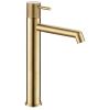Just Taps Single lever tall basin mixer Brushed Brass