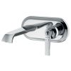 Flova Liberty Chrome concealed basin mixer with clicker waste set
