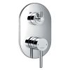 Flova Levo concealed manual shower mixer with 3-way diverter