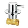 Flova Levo concealed cold shut off valve wall mounted