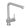 Abode Quala Single Lever Stainless Steel Kitchen Tap