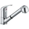 Clearwater Creta Monobloc Kitchen Sink Mixer Tap With Pull-Out Spray - Brushed Nickel