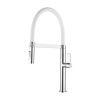 Clearwater Meridian Monobloc Kitchen Sink Mixer Tap - Chrome And White