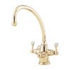 Perrin And Rowe Etruscan Kitchen Sink Mixer Tap With Filtration Gold