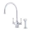 Perrin And Rowe Phoenician Kitchen Sink Mixer Tap With Rinse