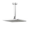Crosswater Planet 250mm Square Fixed Head with 200mm Ceiling Arm
