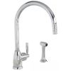 Perrin & Rowe Mimas single lever monobloc mixer with swivel ‘C’ spout and rinse – Chrome