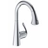 Grohe Zedra single lever monobloc with extractable trigger spray/mousseur