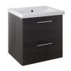 Just Taps Pace 500 Wall Mounted Unit with Drawers and Basin – Black