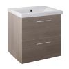 Just Taps Pace 500 Wall Mounted Unit with Drawers and Basin – Grey