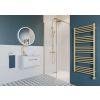 Crosswater MPRO All Electric Towel Warmer 480 x 1140mm Brushed Brass