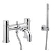 Just Taps Florence Deck Mounted Bath And Shower Mixer With Kit