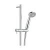 Just Taps Techno Slide Rail With Tosca Single Function Shower Handle and Shower Hose - Chrome