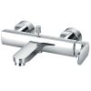 Flova Smart wall mounted single lever bath and shower mixer (excludes kit)