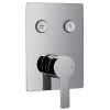 Flova Spring concealed manual GoClick® 2-outlet valve