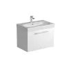 Tissino Angelo 700mm Basin unit - 1 drawer - White