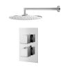 Abacus Emotion Thermostatic Square Shower & Round Overhead