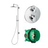 Abacus Kit T10 - Temptation Thermostatic Shower Column