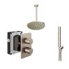 Abacus Shower Pack 4 - Round - Brushed Nickel