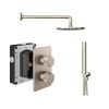 Abacus Shower Pack 3 - Iso Pro - Brushed Nickel