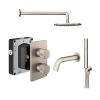 Abacus Shower Pack 5 - Iso Pro - Brushed Nickel