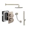 Abacus  Shower Pack 6 - Iso Pro - Brushed Nickel