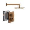 Abacus  Shower Pack 1 - Square - Brushed Bronze