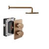 Abacus Shower Pack 1 - Iso Pro - Brushed Bronze