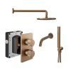 Abacus Shower Pack 5 - Iso Pro - Brushed Bronze