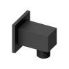 Abacus Emotion Square Wall Outlet Matt Black