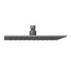 Abacus Emotion Square Fixed Shower Head 250Mm Matt Anthracite