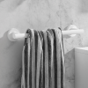 Bathroom Origins Tecno Project White Towel Rail
