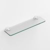 Bathroom Origins Tecno Project White Glass Shelf