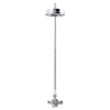 Crosswater Waldorf White Lever Thermostatic Shower Kit – 300mm